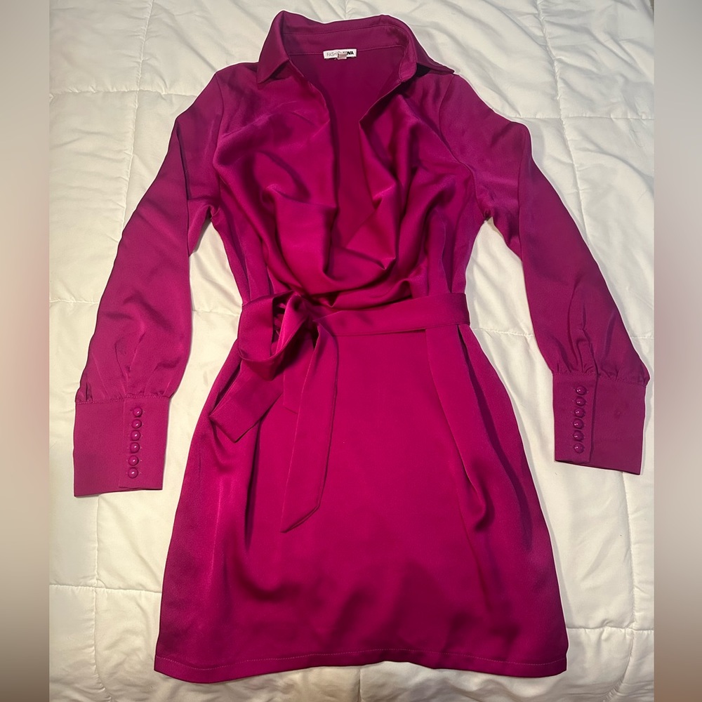Purple dress
